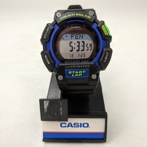 casio tough solar illuminator watch manual
